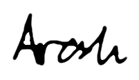 Signature of undefined, an organiser of the hackathon.