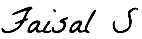 Signature of undefined, an organiser of the hackathon.