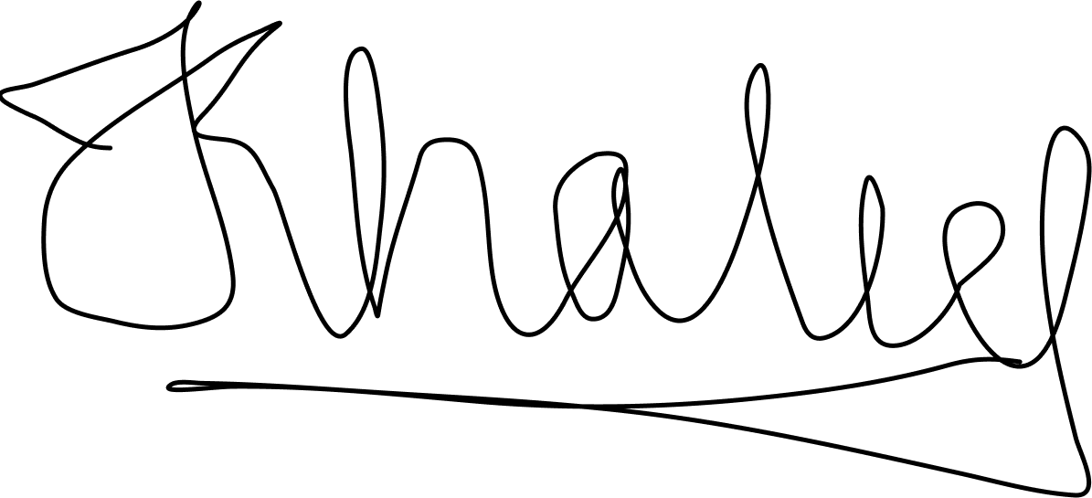 Signature of undefined, an organiser of the hackathon.